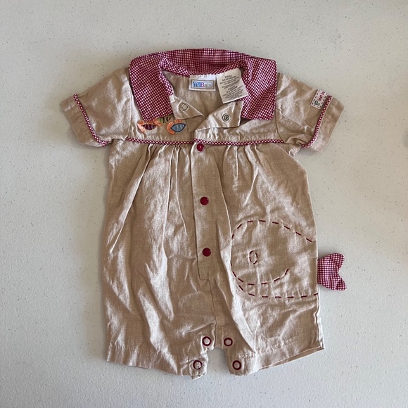 Vintage Lot of Jammies and Summer Comfy Clothes 0-3M - Picture 10 of 17